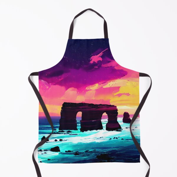 Item preview, ocean sunset waves, orange yellow vibes, vibrant color #3 designed and sold by supeart.