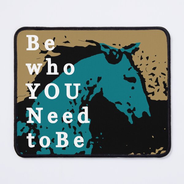 Item preview, Logotipo de caballo lusitano corriendo, diseño gratuito con texto "Sé quien necesitas ser". designed and sold by DappleDesign.