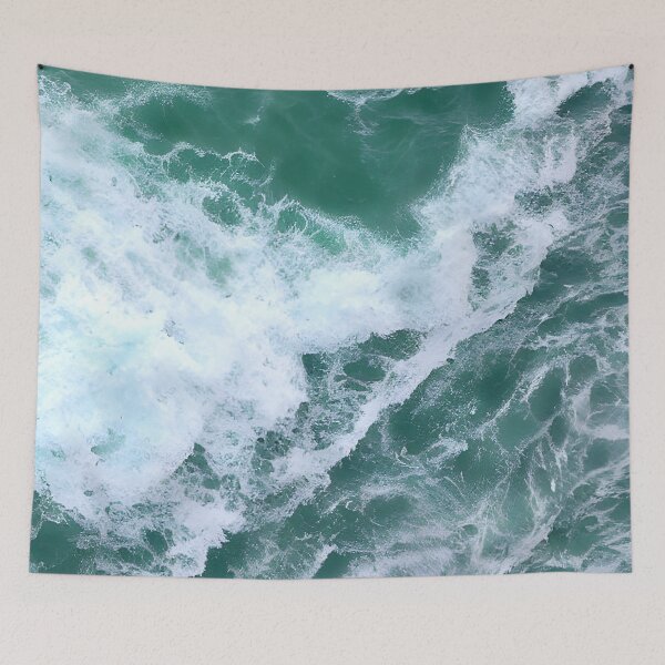 Item preview, blue ocean waves #48 designed and sold by supeart.
