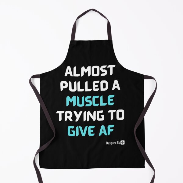 Item preview, Almost Pulled a Muscle Trying to Give AF, Funny Workout T-Shirt. Funny Gym T-Shirt. Fitness T-Shirt. Gym Shirt. Don't Give AF T-Shirt designed and sold by NGAGE "LIVE LIFE".