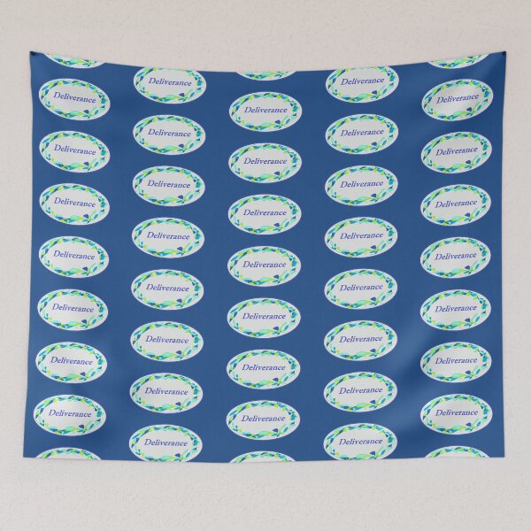 Item preview, Blue Oval Deliverance designed and sold by MyArtMind.