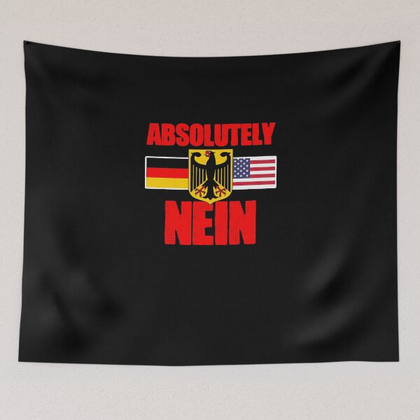 Item preview, Awesome German American Nein Humor For A Deutschland Deutsch designed and sold by Nessshirts.