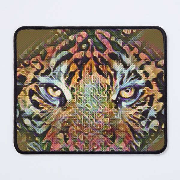 Item preview, Abstract paint effect Tiger face designed and sold by ditzy-designs.