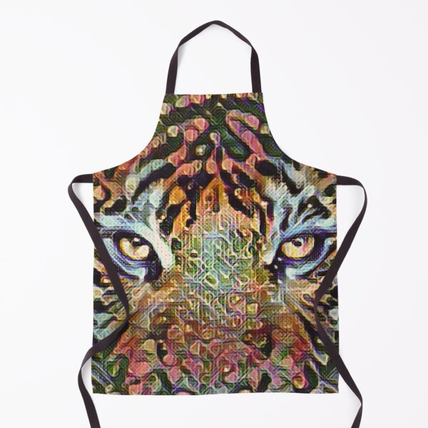 Item preview, Abstract paint effect Tiger face designed and sold by ditzy-designs.
