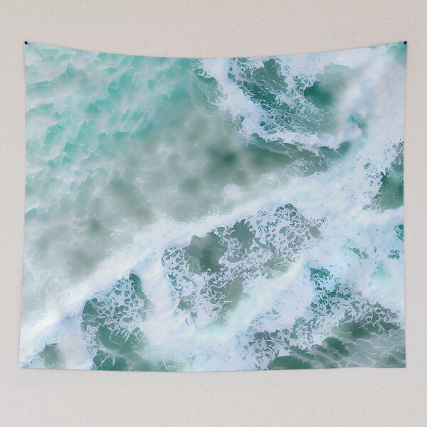 Item preview, blue ocean waves #49 designed and sold by supeart.
