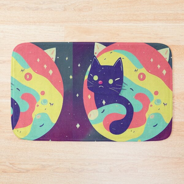 Artikelvorschau, Cute cat space art entworfen und verkauft von ComicsFactory.