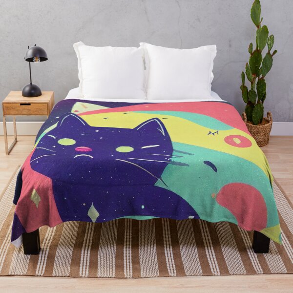 Item preview, Cute cat space art designed and sold by ComicsFactory.