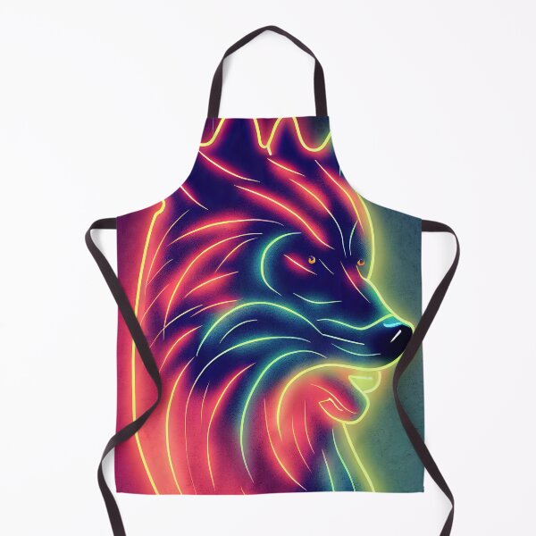 Item preview, Neon wolf designed and sold by ComicsFactory.