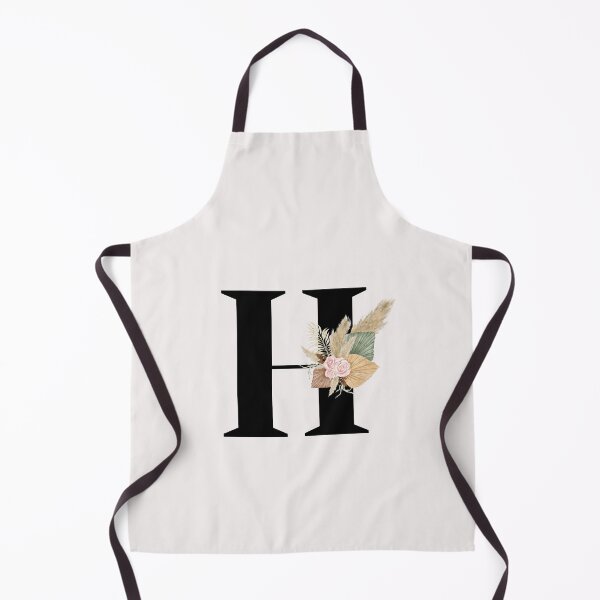 Item preview, letter h floral designed and sold by LU NA.