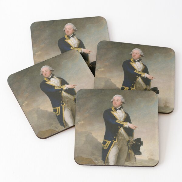 Item preview, Captain John Gell by Joshua Reynolds designed and sold by Vintage Designs +.