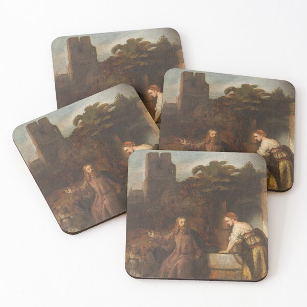 Item preview, Christ and the Woman of Samaria designed and sold by Vintage Designs +.