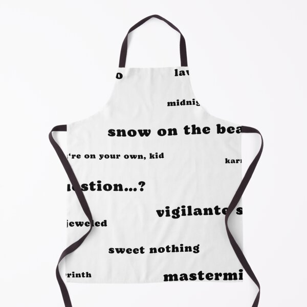 Item preview, MIDNIGHTS TRACKLIST designed and sold by baldbird.
