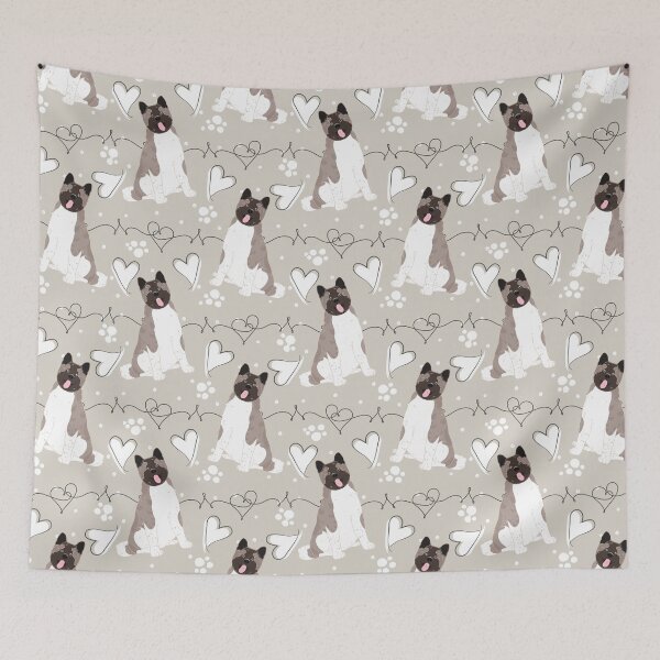 Item preview, LOVE Fawn Pinto Akita designed and sold by Lulupainting.
