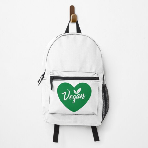 Item preview, Happy World Vegan Day - World Vegetarian Day - Vegan Lettering with Leaf in Heart designed and sold by WBP Mart.