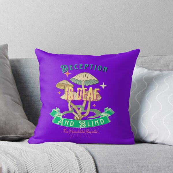 Item preview, Deception is Blind and Deaf (Trippy)- Bright Purple designed and sold by TheReporter1.