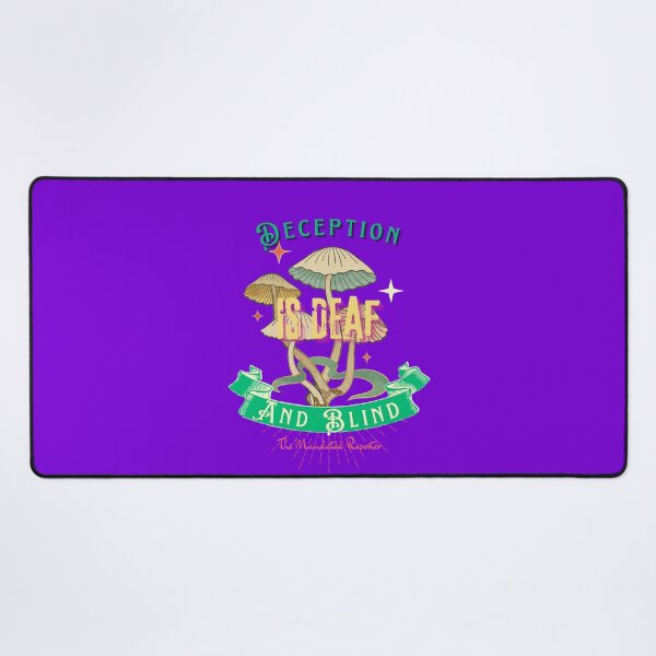 Item preview, Deception is Blind and Deaf (Trippy)- Bright Purple designed and sold by TheReporter1.