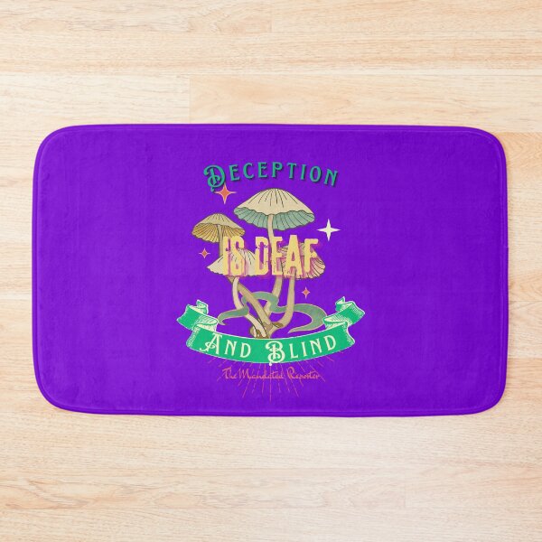 Item preview, Deception is Blind and Deaf (Trippy)- Bright Purple designed and sold by TheReporter1.