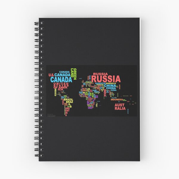 Item preview,  black background with text overlay, map, typography, colorful designed and sold by FNDES1GN5.