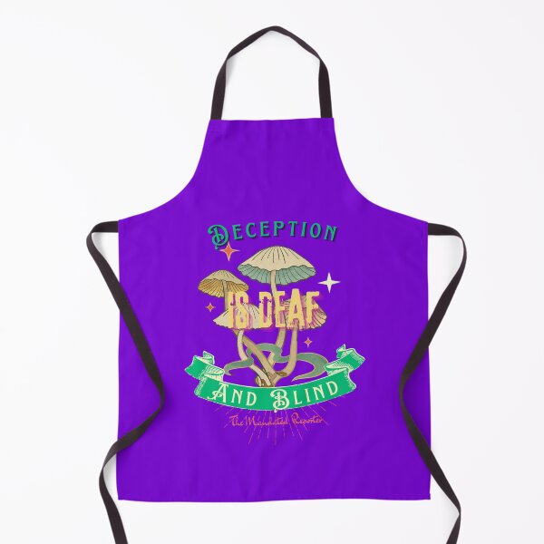Item preview, Deception is Blind and Deaf (Trippy)- Bright Purple designed and sold by TheReporter1.