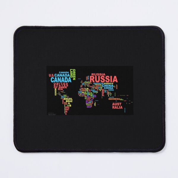 Item preview,  black background with text overlay, map, typography, colorful designed and sold by FNDES1GN5.
