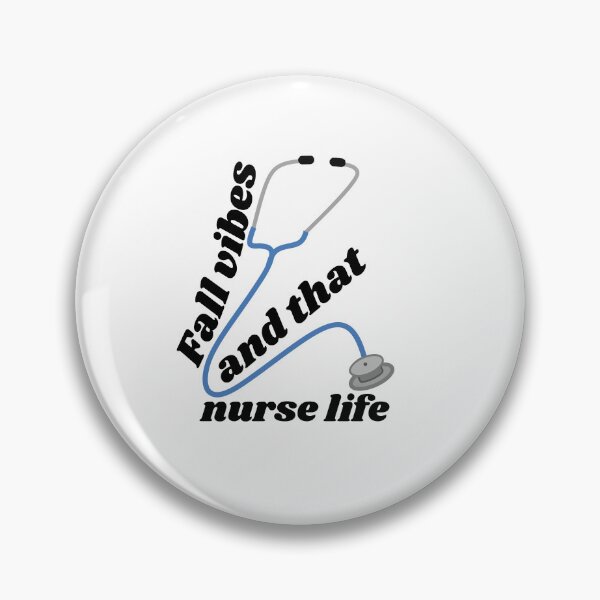Item preview, Fall vibes and that nurse life Essential T-shirt designed and sold by OneDayCollected.