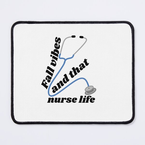 Item preview, Fall vibes and that nurse life Essential T-shirt designed and sold by OneDayCollected.