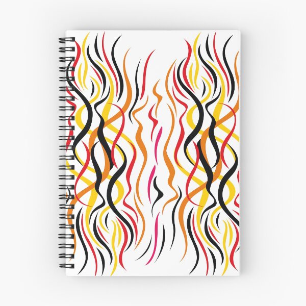 Item preview, abstract red curves designed and sold by CREATINERY.