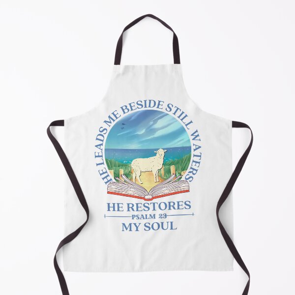 Item preview, He Leads Me Beside Still Waters, He Restores My Soul Psalm 23 Verse 3 - 4 | Bible | Scriptures | Christian | Gospel |  designed and sold by MJDezigns.