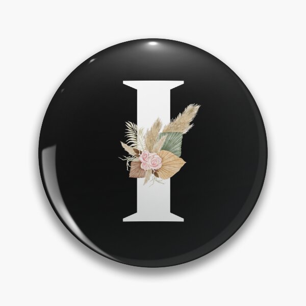 Item preview, letter i floral designed and sold by LU NA.