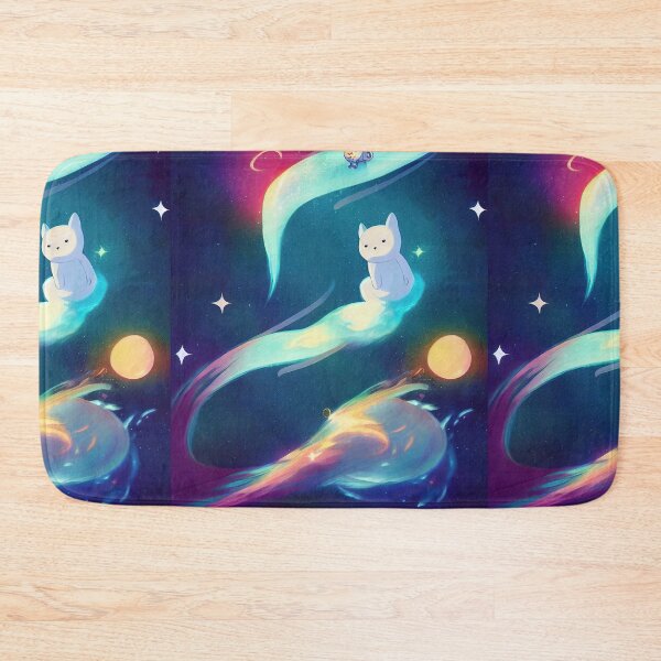 Item preview, Space art cute cat designed and sold by ComicsFactory.
