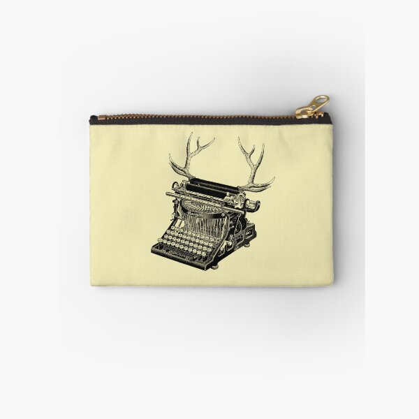 Item preview, The Curious Typewriter (cream) designed and sold by Madame Memento.