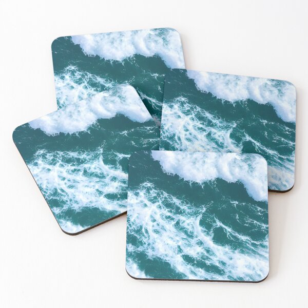 Item preview, blue ocean waves #55 designed and sold by supeart.