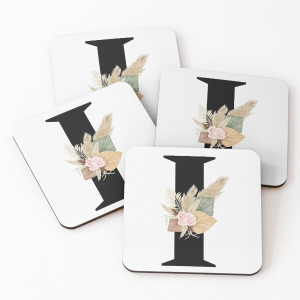 Item preview, letter i floral designed and sold by LU NA.