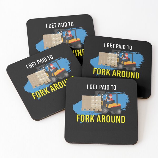 Item preview, I Get Paid To Fork Around Gabelstapler designed and sold by MooonTees.