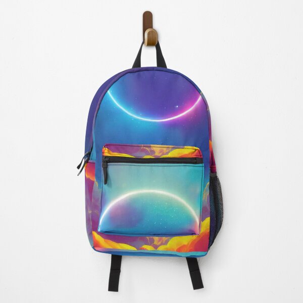 Item preview, Space art neon circle designed and sold by ComicsFactory.