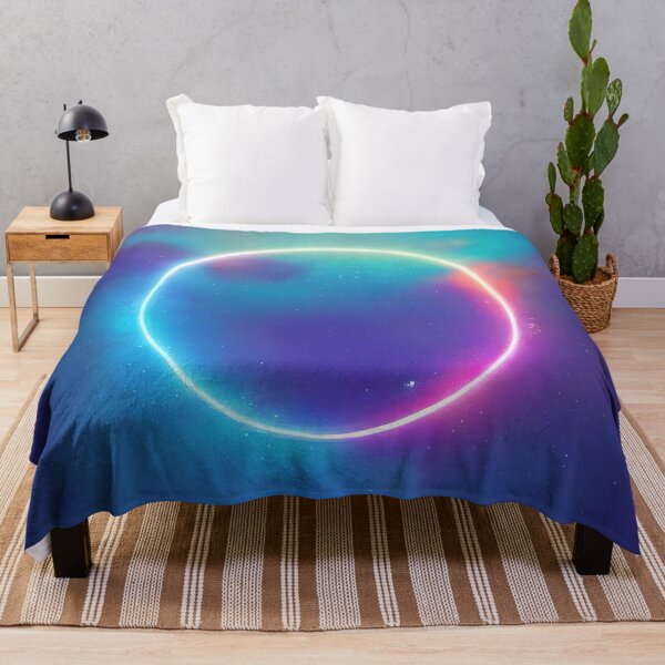 Item preview, Space art neon circle designed and sold by ComicsFactory.