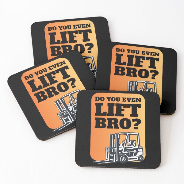 Item preview, Do You Even Lift Bro Gabelstapler designed and sold by MooonTees.