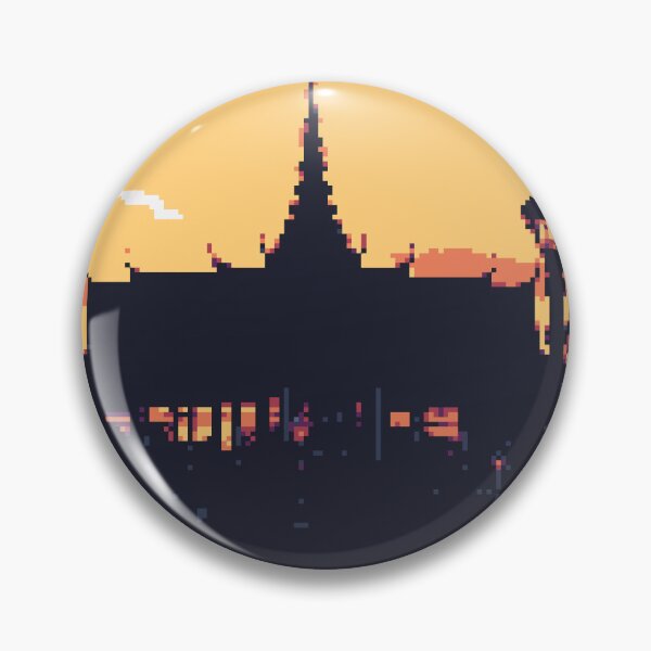 Artikelvorschau, Krypto-Sonnenuntergang #90 Phnom Penh entworfen und verkauft von marxitoss.