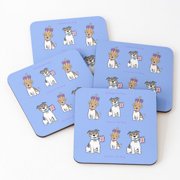 Item preview, Coronation dogs - Bluebell and Beth pattern designed and sold by kookycomet.