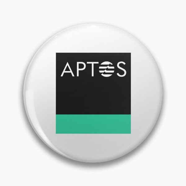 Item preview, Aptos APT Crypto Altcoin - Abstract Minimal Design designed and sold by CryptoMoods.