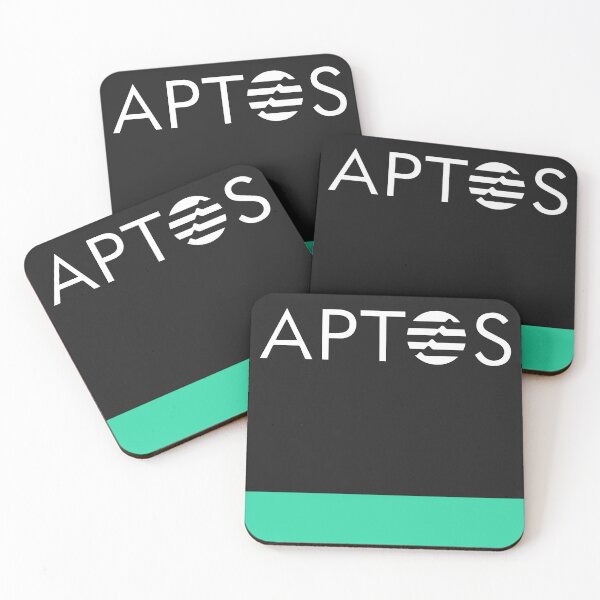 Item preview, Aptos APT Crypto Altcoin - Abstract Minimal Design designed and sold by CryptoMoods.