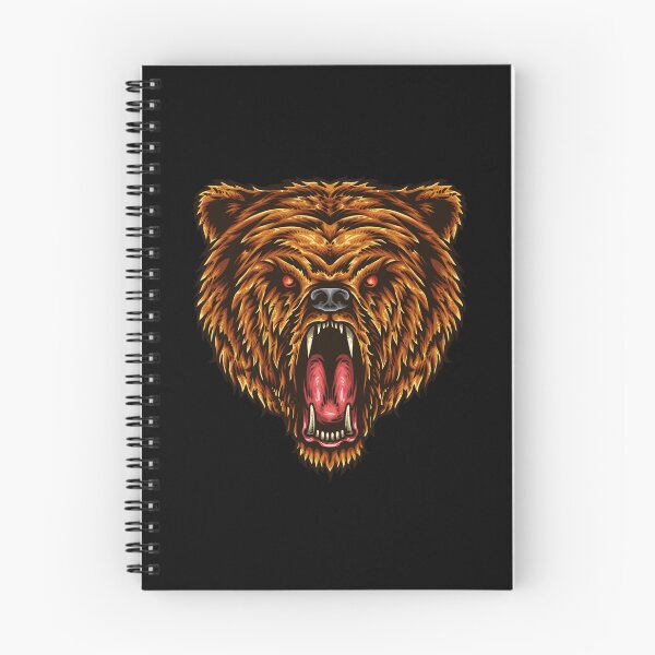 Item preview, Angry roaring bear wildlife designed and sold by Mansn.