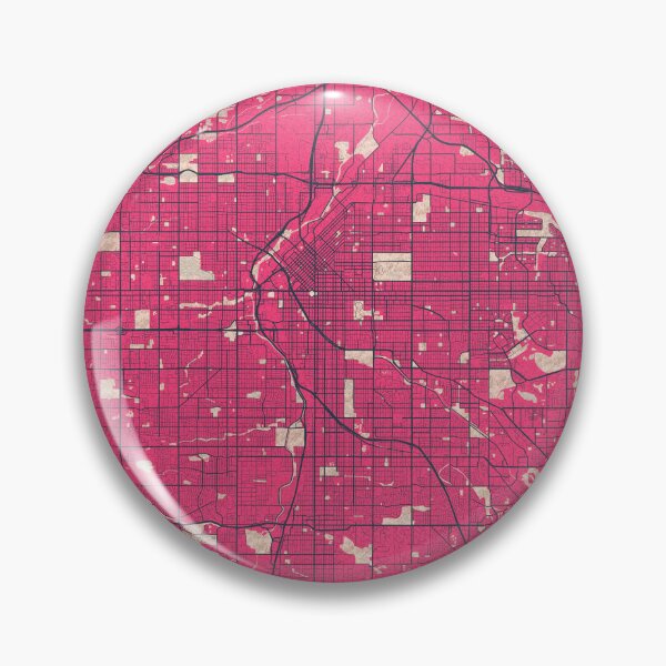 Item preview, Denver City Map of Colorado, USA - Blossom designed and sold by deMAP.