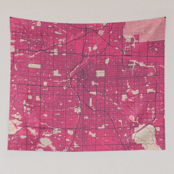 Item preview, Denver City Map of Colorado, USA - Blossom designed and sold by deMAP.