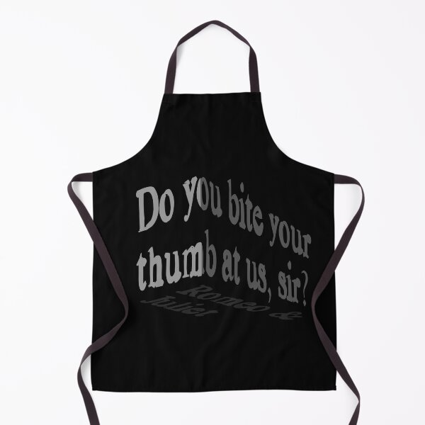 Item preview, Romeo and Juliet-Shakespeare-Do you bite your thumb at us, sir? designed and sold by fivo.