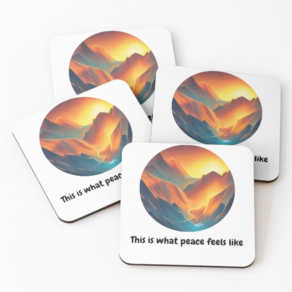 Item preview, Find your peace in the mountains designed and sold by Mar-Art5.