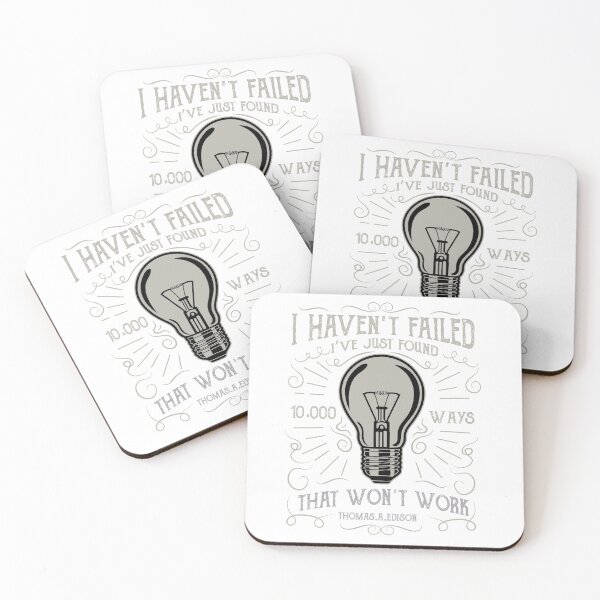 Item preview, Thomas Edison - I haven't failed designed and sold by Taz-Clothing.