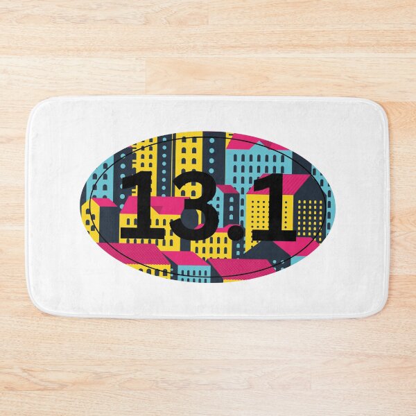 Item preview, Neon City, Half Marathon 13.1 - Black designed and sold by LatterDaze.