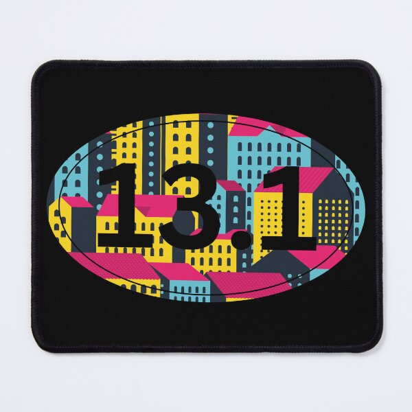 Item preview, Neon City, Half Marathon 13.1 - Black designed and sold by LatterDaze.