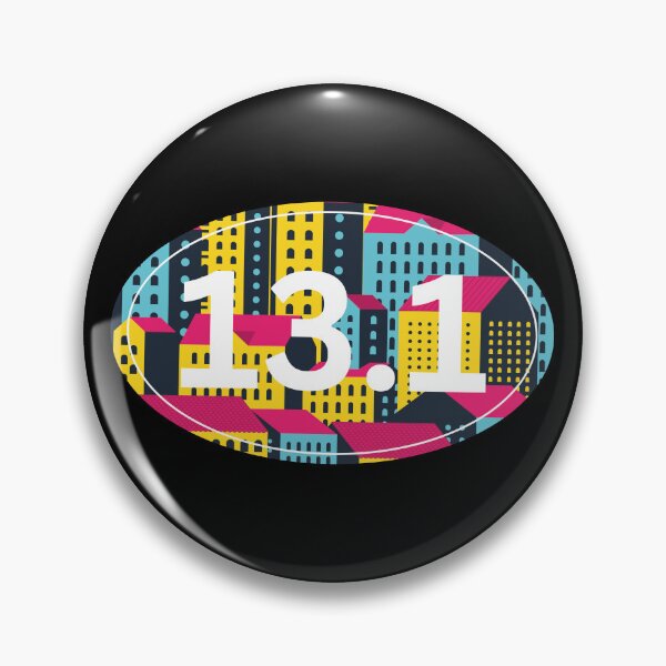 Item preview, Neon City, Half Marathon 13.1 - White designed and sold by LatterDaze.